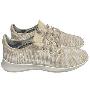 Allbirds Tree Runner Mesh Neutral Camo Lace Up Sneaker Men’s SZ 11 Tan Cream
